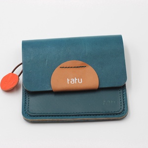 tatu Mini  bőr pénztárca kártyatartó, Táska & Tok, Pénztárca & Más tok, Pénztárca, Női pénztárca, Bőrművesség, Varrás, MESKA