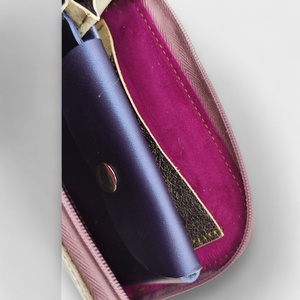 tatu Mini bőr pénztárca kártyatartó - táska & tok - pénztárca & más tok - pénztárca - női pénztárca - Meska.hu