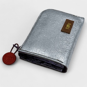 tatu Mini bőr pénztárca kártyatartó - táska & tok - pénztárca & más tok - pénztárca - női pénztárca - Meska.hu