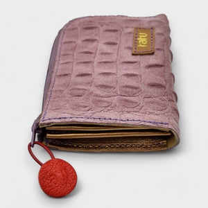 tatu Mini bőr pénztárca kártyatartó - táska & tok - pénztárca & más tok - pénztárca - női pénztárca - Meska.hu