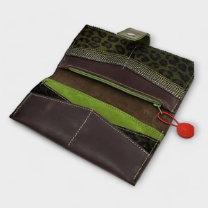 ENI Tatu bőr pénztárca kártyatartó - táska & tok - pénztárca & más tok - aprópénztartó - Meska.hu