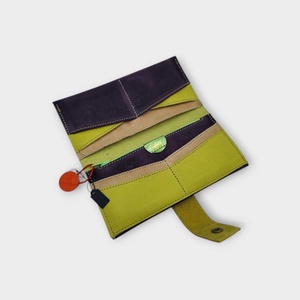 ENI Tatu bőr pénztárca kártyatartó - táska & tok - pénztárca & más tok - aprópénztartó - Meska.hu