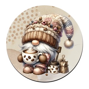 Cappucino kávés manó mintás bögre alátét, , , MESKA