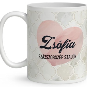 Névvel kérhető - Tündéri Körmös manólány mintás bögre - otthon & életmód - konyhafelszerelés, tálalás - tálalás - bögre & csésze - Meska.hu