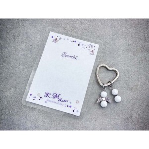 Szeretlek kulcstartó szerelmednek tejkvarccal, Táska & Tok, Kulcstartó & Táskadísz, Kulcstartó, , MESKA