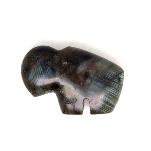 Bölény labradorit, Kellékek & szerszámok, Ásvány alapanyag, Ásvány figura, , MESKA