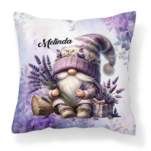Névvel kérhető - Levendulás manó csüccs mintás párna, Otthon & Életmód, Lakástextil, Párna & Párnahuzat, Díszpárna (belsővel együtt), , MESKA