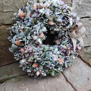 Hortenzia koszorú,ajtódísz - otthon & életmód - dekoráció - Meska.hu