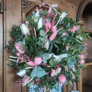 Tavaszi ajtódísz(élő) - otthon & életmód - dekoráció - ajtó- és ablak dekoráció - ajtódísz & kopogtató - Meska.hu