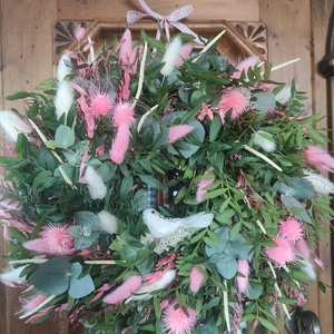 Tavaszi ajtódísz(élő) - otthon & életmód - dekoráció - ajtó- és ablak dekoráció - ajtódísz & kopogtató - Meska.hu