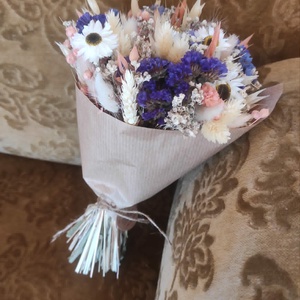 Szárazvirág csokor(barack) - Meska.hu