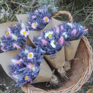 Levendula csokor - otthon & életmód - virágdekoráció - virágok - virágcsokor - Meska.hu