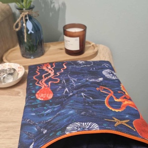 Tenger mintás könyvtok - könyv & zene - könyvtok - Meska.hu