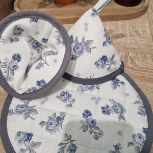 Edényfül fogó+edényalátét  szett - Meska.hu