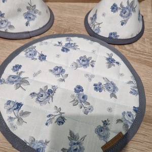 Edényfül fogó+edényalátét  szett - otthon & életmód - konyhafelszerelés, tálalás - konyhai textil - edényfogó & edényfedő - Meska.hu