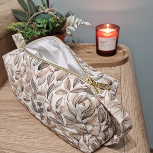 Levél mintás neszeszer  - táska & tok - neszesszer - Meska.hu