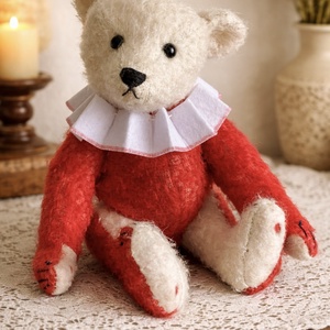 Egyedi antik stílusú kézzel készült mackó maci - művészet - más gyűjtemények - Meska.hu