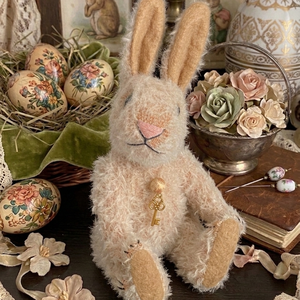 Egyedi antik stílusú kézzel készült nyuszi nyúl - művészet - más gyűjtemények - Meska.hu