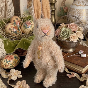 Egyedi antik stílusú kézzel készült nyuszi nyúl - művészet - más gyűjtemények - Meska.hu