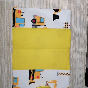 Textil egészségügyi kiskönyv borító - munkagép  - otthon & életmód - papír, írószer - egészségügyi kiskönyv borító - Meska.hu