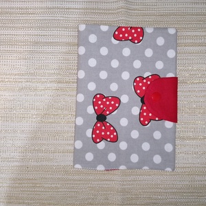 Textil egészségügyi kiskönyv borító - masnis , Otthon & Életmód, Papír, írószer, Egészségügyi kiskönyv borító, Varrás, MESKA