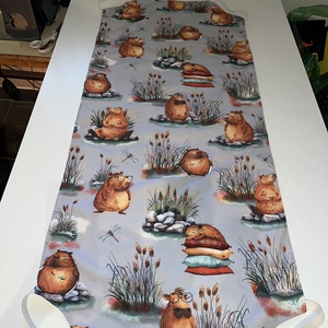 Óvodai vízhatlan lepedő -capibara - Meska.hu