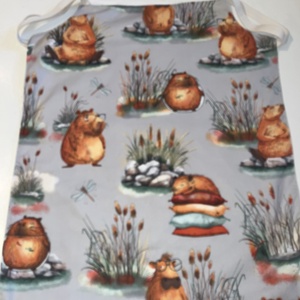 Óvodai vízhatlan lepedő -capibara - játék & sport - ovis felszerelés - ovis lepedő - Meska.hu