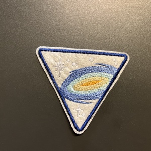 Űr témájú gépi hímzett felvarró- galaxis, Kellékek & szerszámok, Méteráru, Felvarrható, vasalható kellék, Hímzés, MESKA