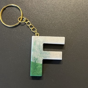 Egyedi gyanta betű-F, Táska & Tok, Kulcstartó & Táskadísz, Kulcstartó, Mindenmás, MESKA