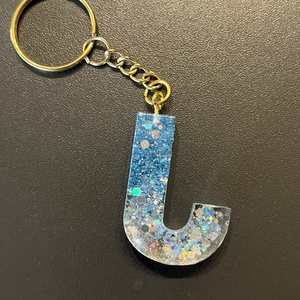 Egyedi gyanta betű-J, Táska & Tok, Kulcstartó & Táskadísz, Kulcstartó, Mindenmás, MESKA