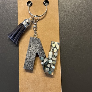 Egyedi gyanta betű-N, Táska & Tok, Kulcstartó & Táskadísz, Kulcstartó, Mindenmás, MESKA