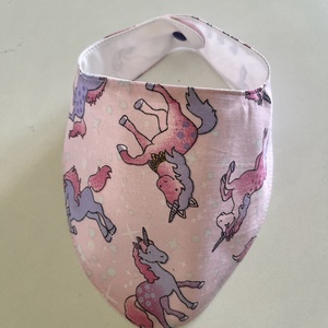 Baba nyálkendő- unikornis, Baba - mama, Babaruházat, Nyálkendő, Varrás, MESKA