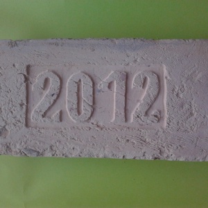 Faragott évszámos tégla ajándékba! -  - Meska.hu