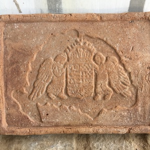 Nagy Magyarország angyalkás címeres tégla szelet - otthon & életmód - dekoráció - kép & falikép - táblakép - Meska.hu