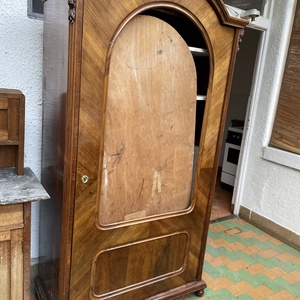 Biedermeier ruhás szekrény, egyajtós - otthon & életmód - bútor - szekrény - Meska.hu