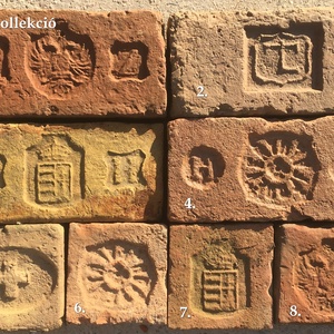 Pecsétes tégla kollekciók, 13, 15, 16, és 17-es - művészet - más gyűjtemények - Meska.hu