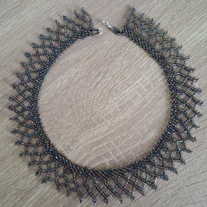 Kalotaszegi gyöngy tászli - ékszer - nyaklánc - gyöngyös nyaklánc - Meska.hu