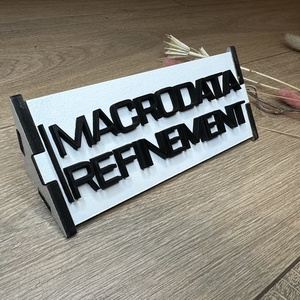 Macrodata Refinement tábla - Severance - otthon & életmód - dekoráció - dísztárgy - Meska.hu