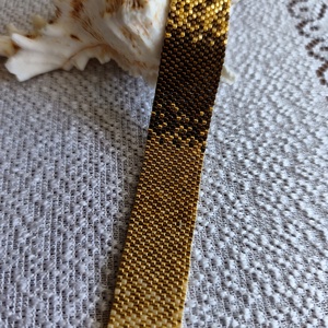 Ombre arannyal bronzzal  - Meska.hu