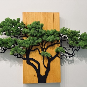Gondozásmentes moha/zuzmó Fa - 58x90cm - otthon & életmód - dekoráció - kép & falikép - 3d képek - Meska.hu