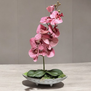 Orchidea tavaszi asztaldísz, Otthon & Életmód, Dekoráció, Asztal és polc dekoráció, Asztaldísz, , MESKA