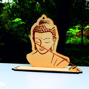 Buddha füstölő tartó , Otthon & Életmód, Dekoráció, Spiritualitás, Füstölő és füstölőtartó, , MESKA