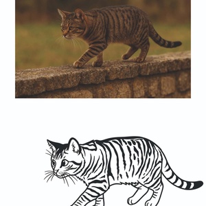 Cicás fakanál fotó alapján név gravírozással - otthon & életmód - konyhafelszerelés, tálalás - sütés, főzés - fakanál & fakanáltartó - Meska.hu