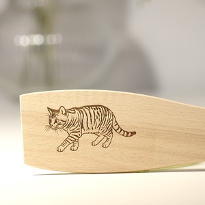 Cicás fakanál fotó alapján név gravírozással, Otthon & Életmód, Konyhafelszerelés, tálalás, Sütés, főzés, Fakanál & Fakanáltartó, Famegmunkálás, MESKA