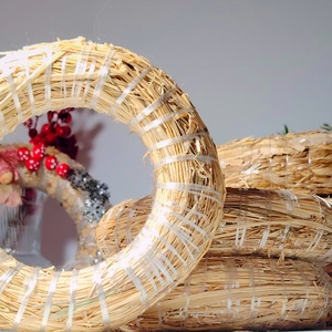 Szalma koszorú alap, 15 cm, Kellékek & szerszámok, Dekorációs kellékek, Koszorú, koszorúalap, , MESKA