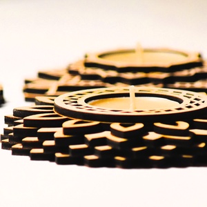 Mandalás fa mécsestartók - otthon & életmód - gyertya, illat, aroma - mécses és mécsestartó - Meska.hu