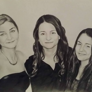 3 alakos portré - Meska.hu