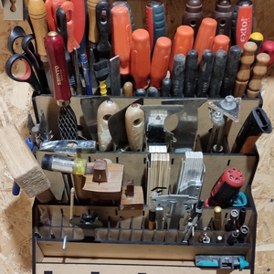 Fali szerszámtároló - kellékek & szerszámok - hobby fa alapanyag - tároló - Meska.hu