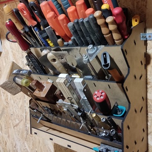 Fali szerszámtároló - kellékek & szerszámok - hobby fa alapanyag - tároló - Meska.hu