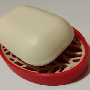 Piros szappantartó, Otthon & Életmód, Fürdőszoba, Szappantartó, Mindenmás, MESKA